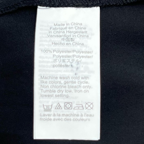 J.Crew Collection Pull-on Wide-leg Pants Size 8 Black Chiffon Trousers New NWT - Picture 6 of 7